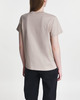 Moncler T-Shirt Maglia Maniche Corte Beige XS