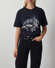 Anine Bing T-shirt Walker Tee California Vintage black XS