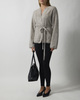 Soft Goat Cardigan Brushed Greige S