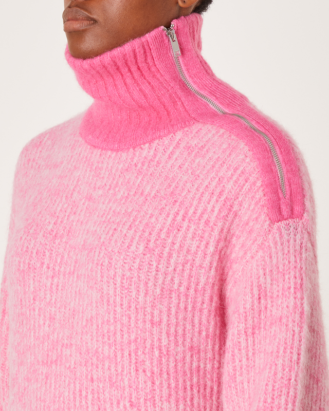 Ganni soft wool knit hoodie outlet