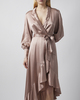 Zimmermann Dress Silk Wrap Midi  Light pink 3 (L-XL)