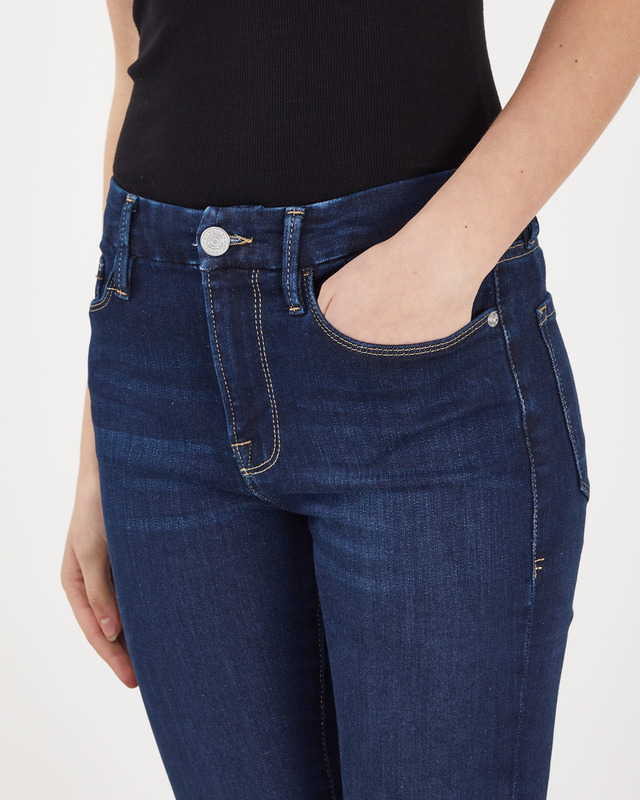 Frame Jeans Le Crop Mini Boot Blå 28