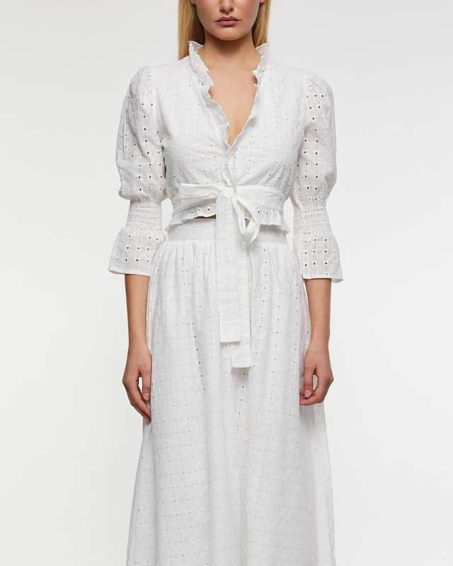 MandiBreeze Blouse Noemi White L