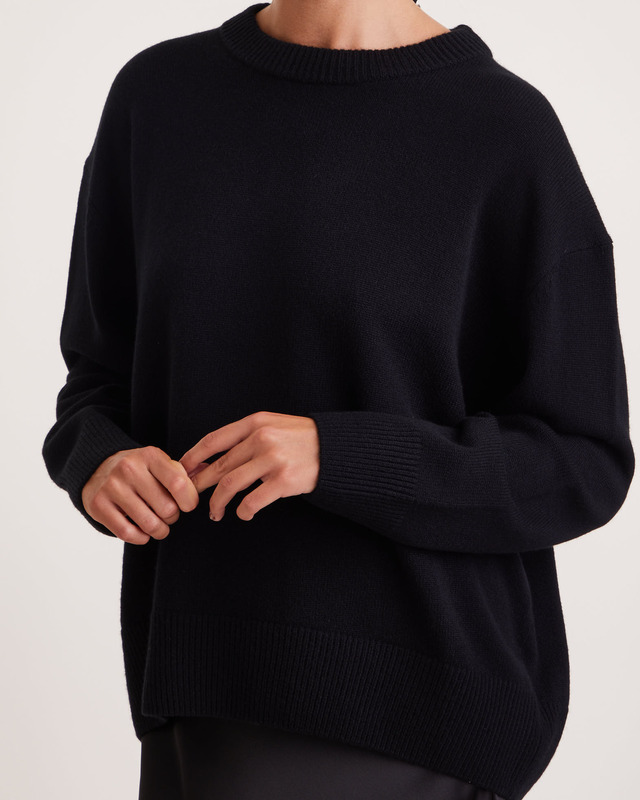 Wakakuu Icons Tröja Carla Knit Svart XS