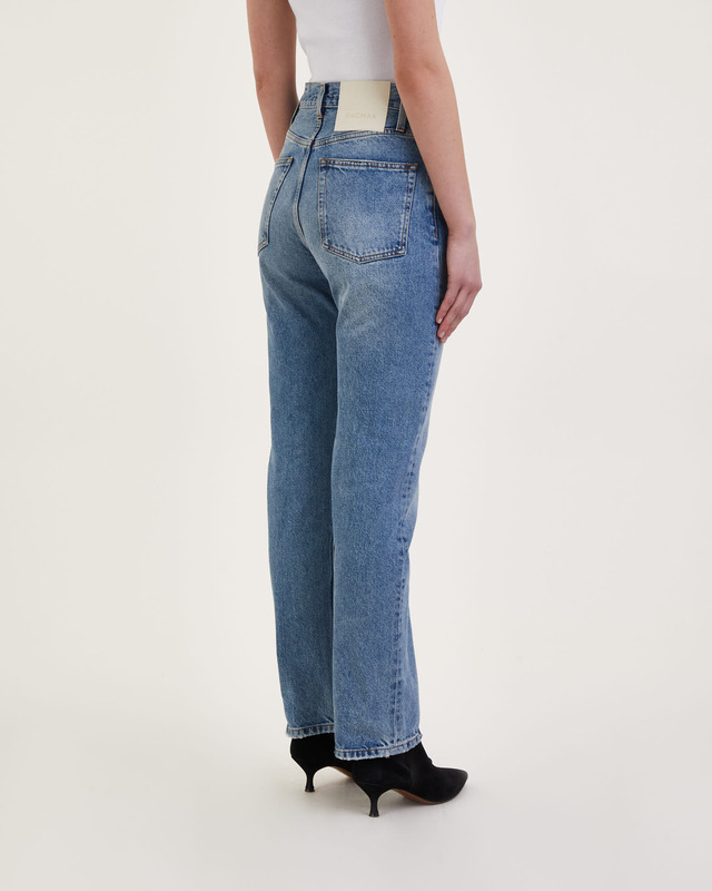 Dagmar Jeans Straight Leg Denim  Ljusblå 25