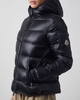 Moncler Jacket Glesse Hooded Short Down Black MONCLER 2 (M)