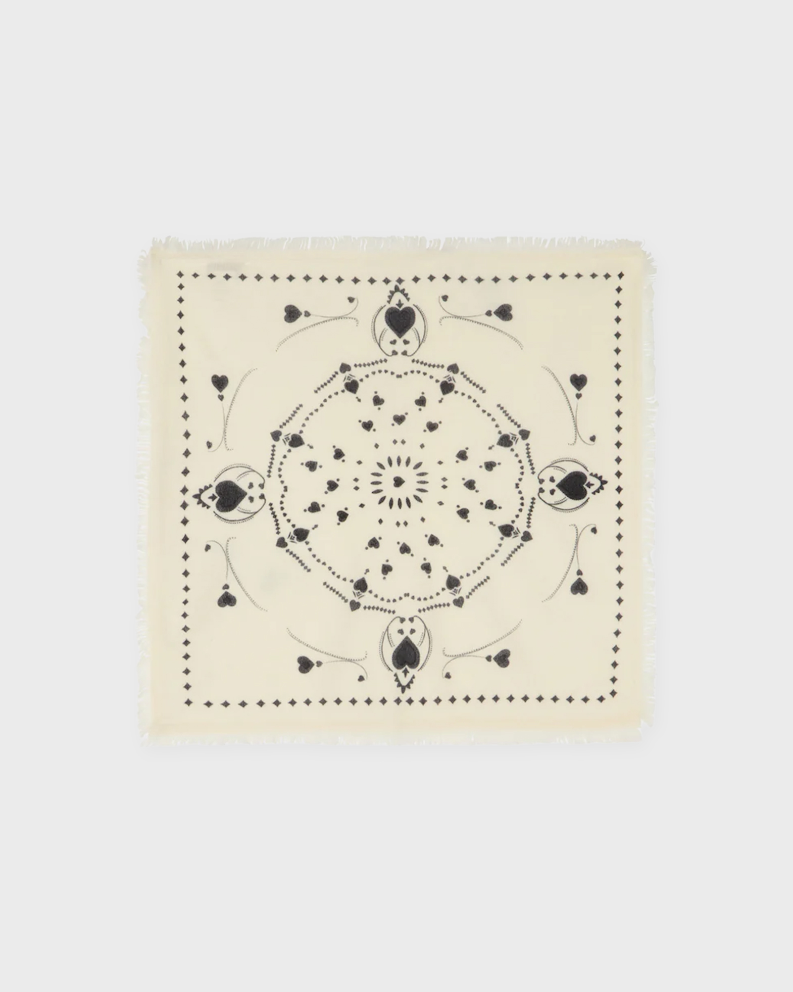 Cloeys Scarf Bandana In White