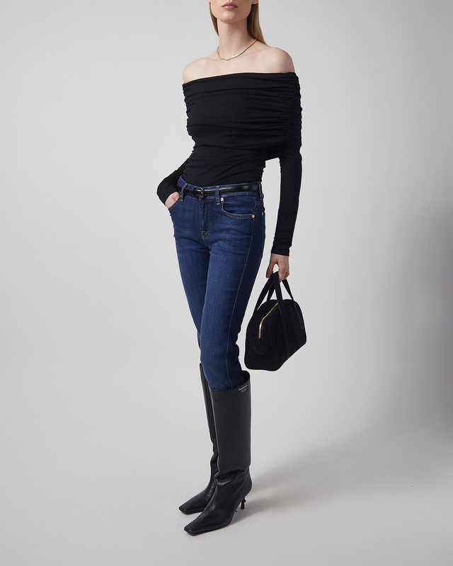 7 For All Mankind Jeans Kimmie Straight Rinsed Indigo Dark blue wash 27