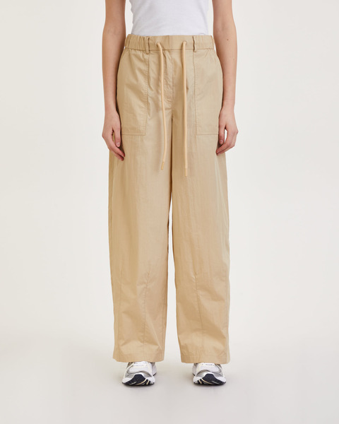 Trousers Cotton Pantalone Beige 2