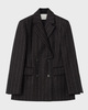 Dagmar PINSTRIPE BLAZER Vit/svart 34