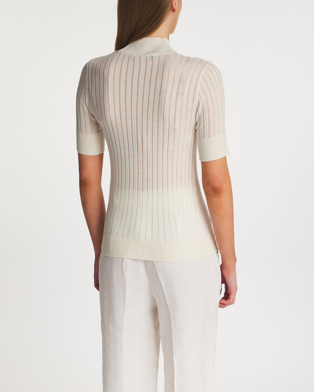 Max Mara Studio Top Dilly Ivory M