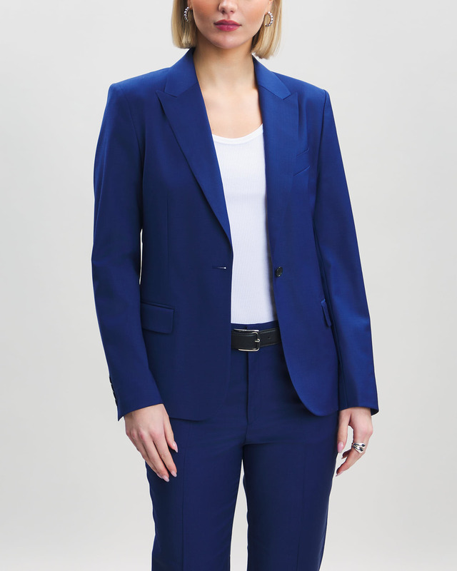 Filippa K Kavaj Sasha Cool Wool Blå 40