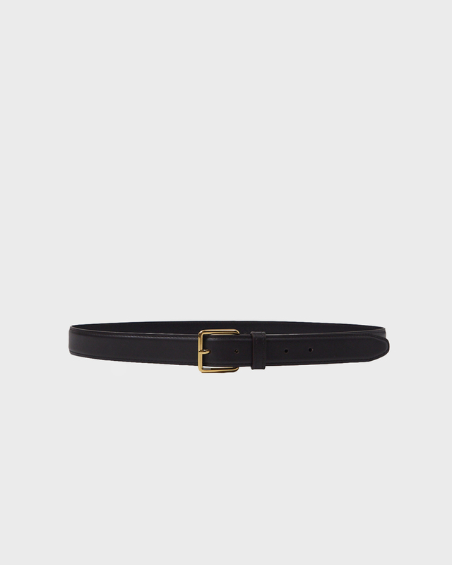 Wakakuu Icons Bälte Leather Dark Brown 90
