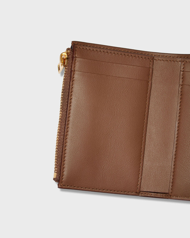 Acne Studios Wallet Musubi Folded Camel ONESIZE