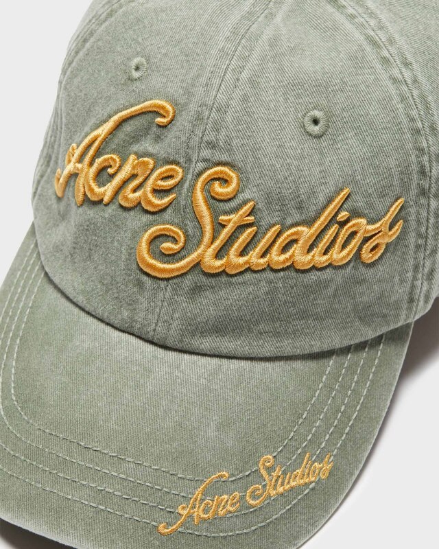 Acne Studios Cap Logo Vintage Sage ONESIZE