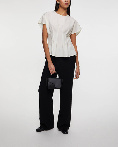 Topp Sculptural Waisted  Offwhite 2