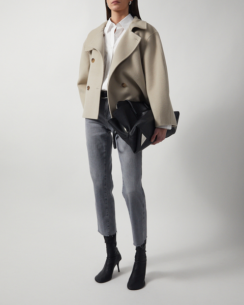 Jeans Calie Straight Ankle Ashen Grey 2