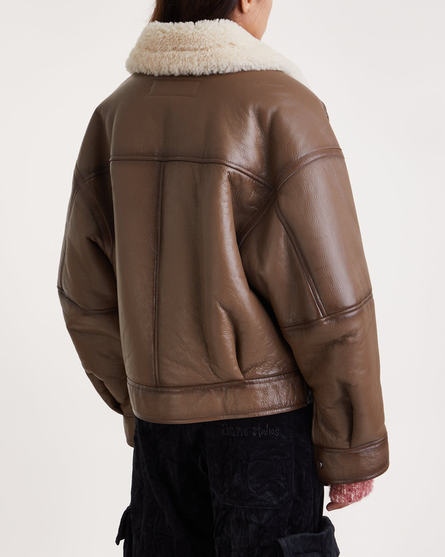 Acne Studios Jacka Shearling  Brun 38