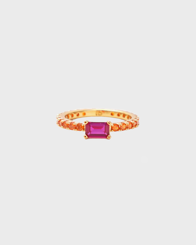 Izabel Display Ring Ultra Slim Pink 52