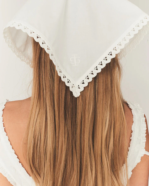 Bandana Kristen Vit ONESIZE 2
