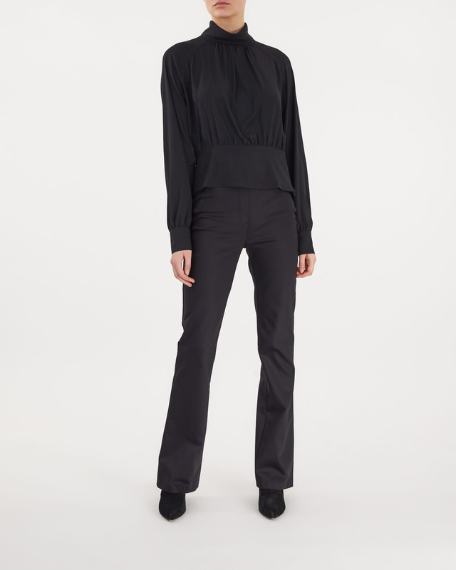 Filippa K Mock Neck Blus Svart 40