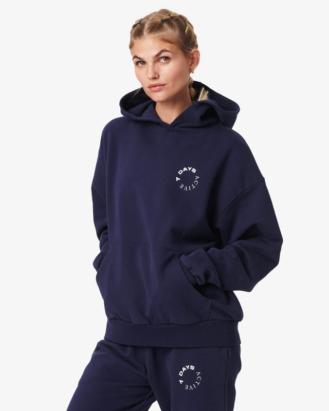 7 Days Active  Hoodie Organic  Navy L