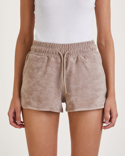 Shorts Terry Low Beige 2
