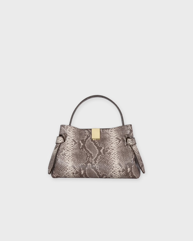 YUZEFI Väska Mini Gyoza Embossed Leather Snake ONESIZE