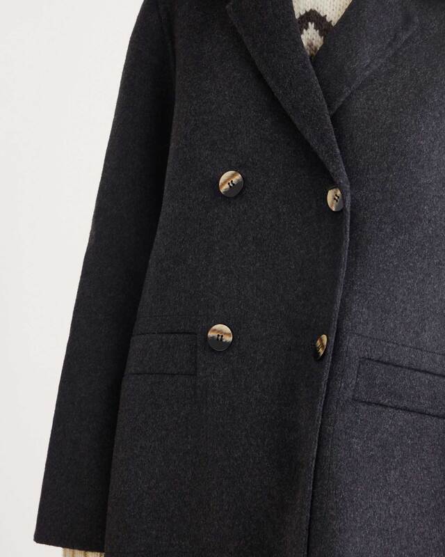 Ganni Jacket Wool Midi | WAKAKUU