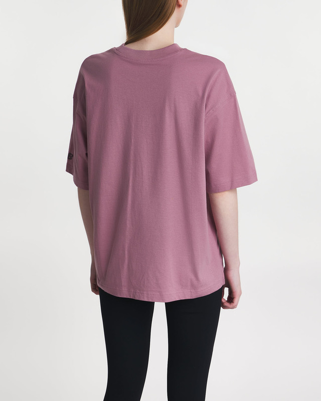 New Balance T-shirt Iconic Collegiate Jersey Oversized Rose gold  M