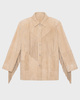 STAND STUDIO Jacket Estee Fringe  Sand 40