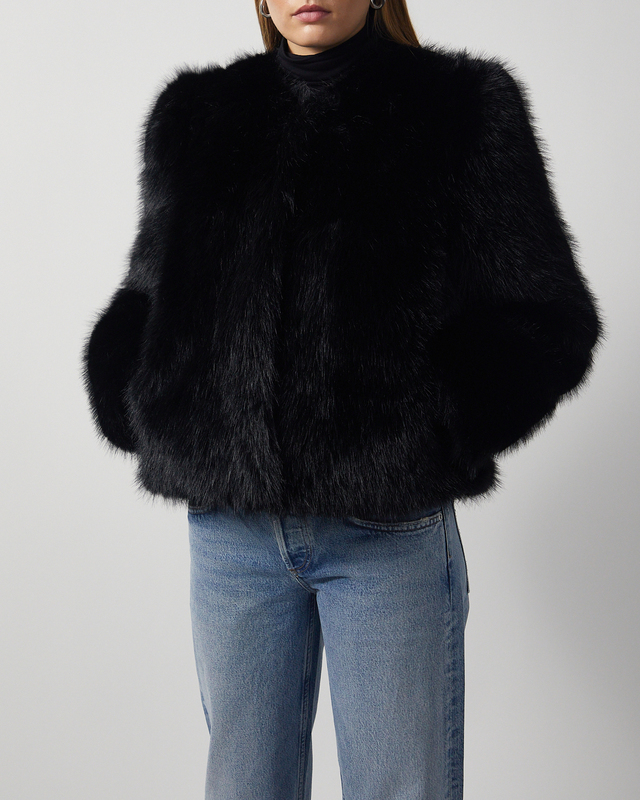 STAND STUDIO Jacket Sadie Cropped Black 40