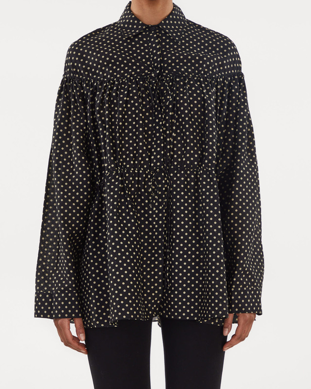 Matteau Drawcord Tunic Svart/beige  3 (M)