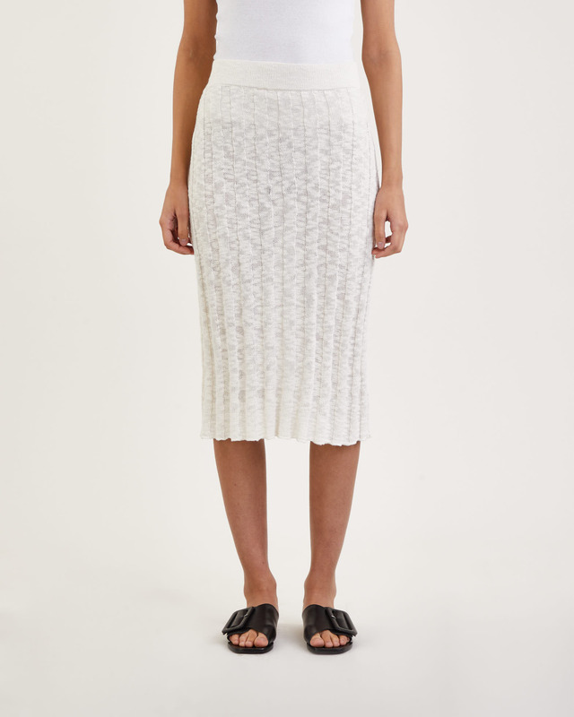 ONE and OTHER Kjol Beatrice Offwhite XL