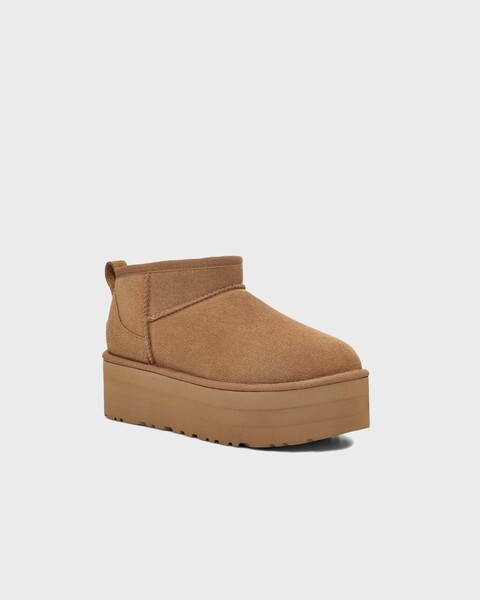 Boots W Classic Ultra Mini Platform Brun 2