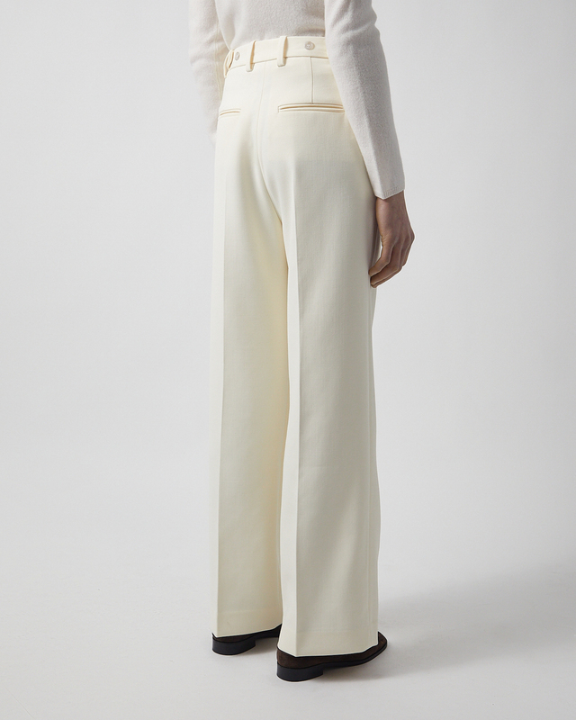 Almada Label  Trousers Amel Cream XS