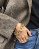 LIÉ STUDIO Ring Anna Guld 58