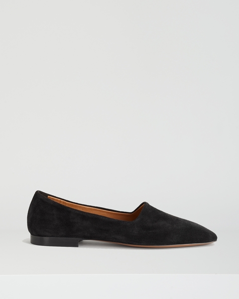 Ballerina Andrano Black Suede  Svart 1
