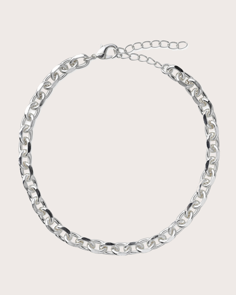Halsband Anchor Chain  Silver ONESIZE 1