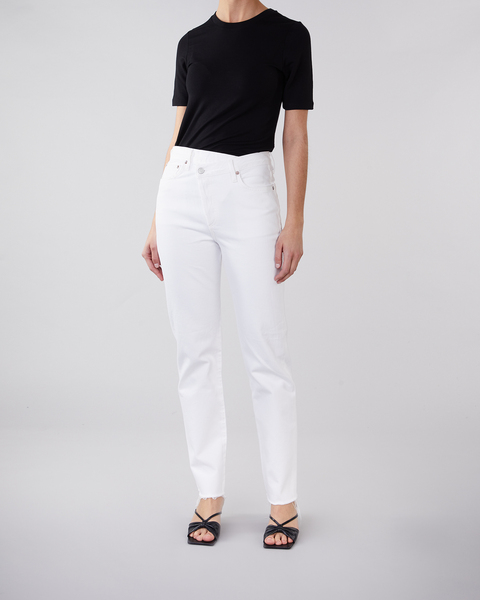 Jeans Criss Cross Straight in Element White 2