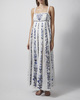 FARM Rio Klänning Flowers Arch Maxi Offwhite S