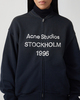 Acne Studios Sweater Zip Logo Black XS-S