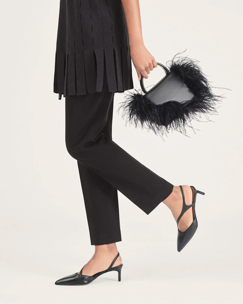 Bag Montalcino Black Vacchetta/Feathers Svart ONESIZE 2