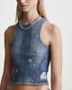 Acne Studios Tank Top Denim Print Denim S