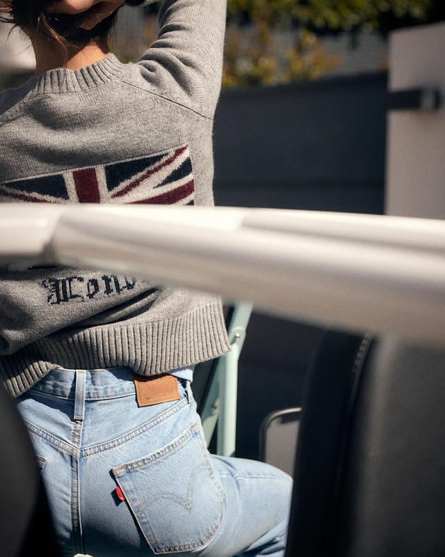 CLOEYS Sweater City London Grey Grå XS-S