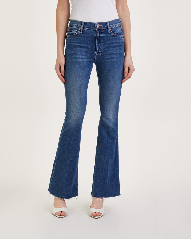 Mother Denim Jeans The Weekender Fray Denim 31