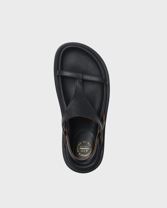 ATP Atelier Sandals Ultimo Black Calf Black EUR 39