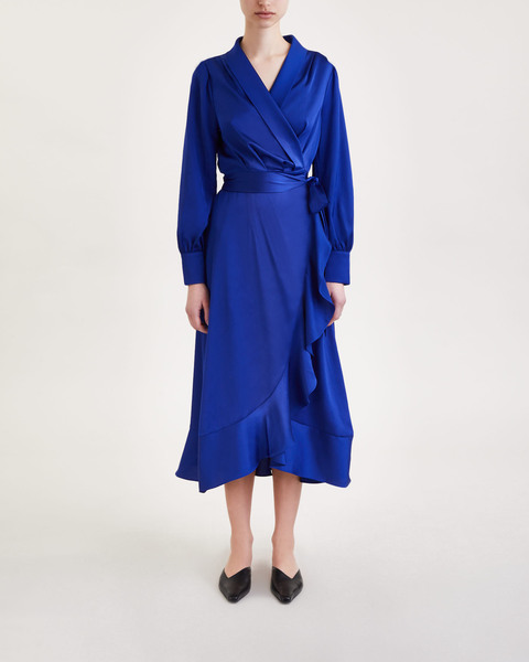 Dress Iza Midi Blå 2