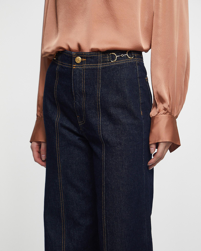 Ulla Johnson Jeans The Delphine High Rise Dark indigo 29