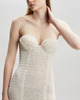 Magda Butrym Klänning Crochet Bustier Beige FR 36 (EUR 34)